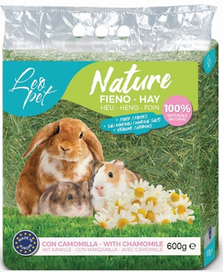 Picture of Leopet Nature chamomile flavored hay 600gr